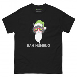 Men's Christmas Cat Humbug T-Shirt