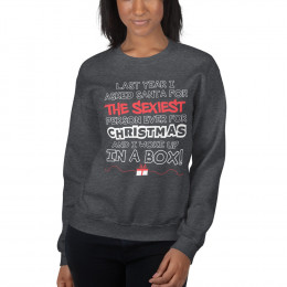 Christmas Sexy Woke up in a Box Jumper Sweatshirt
